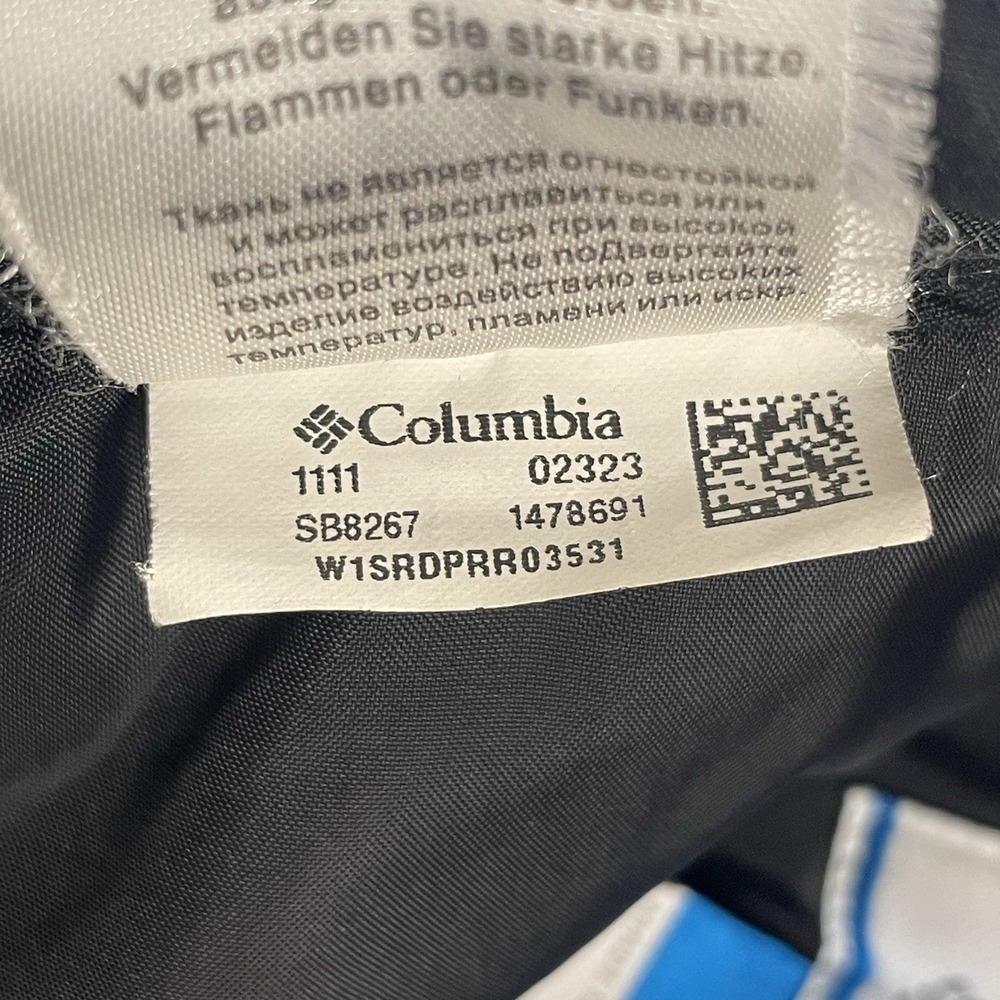 Columbia Youth 14/16 Snow Pants Omni Shield Black Winter Wear Sports Ski Outdoor - Picture 11 of 13